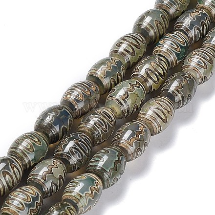 Chapelets de perles de style tibétain TDZI-E005-01H-1