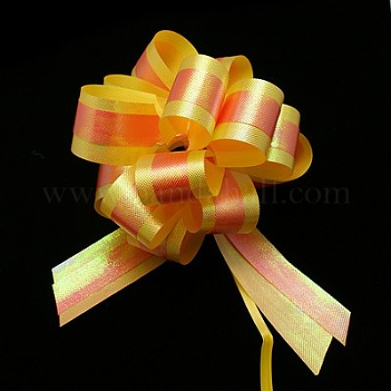 Handmade Elastic Packaging Ribbon Bows DJEW-D027-32x130mm-05-1