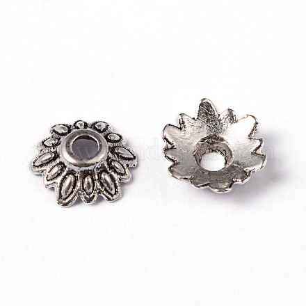 Tibetische Perlen Kappen & Kegel Perlen LFH10352Y-1