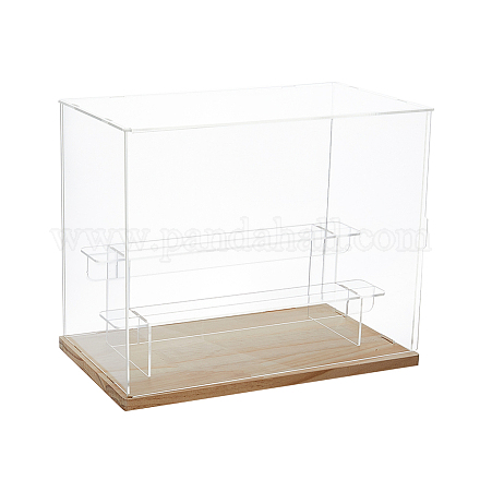 3-ярусные пластиковые витрины для фигурок ODIS-WH0086-112A-1
