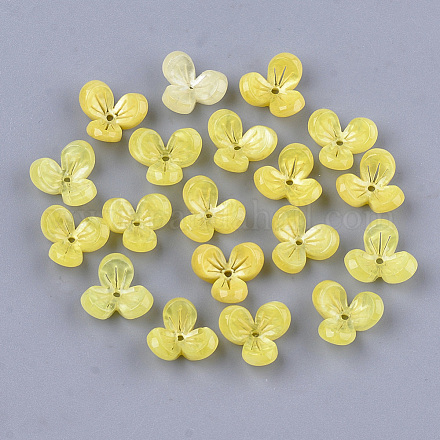 Perlenkappen aus Celluloseacetat (Harz) X-KK-S161-04C-1