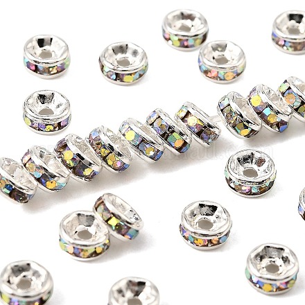 Messing Strass Zwischen perlen X-RB-A014-Z5mm-28S-NF-1