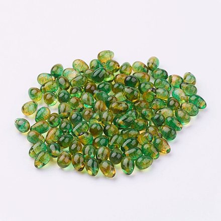 Des perles de résine transparentes GLAA-E026-79-1