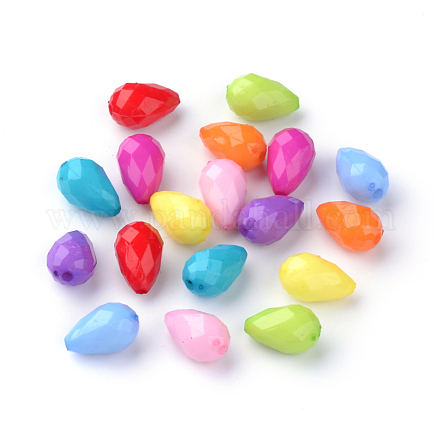 Opaque Acrylic Beads SACR-Q185-02-1
