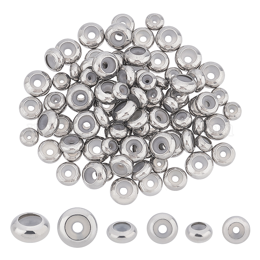 Wholesale Unicraftale 304 Stainless Steel Beads