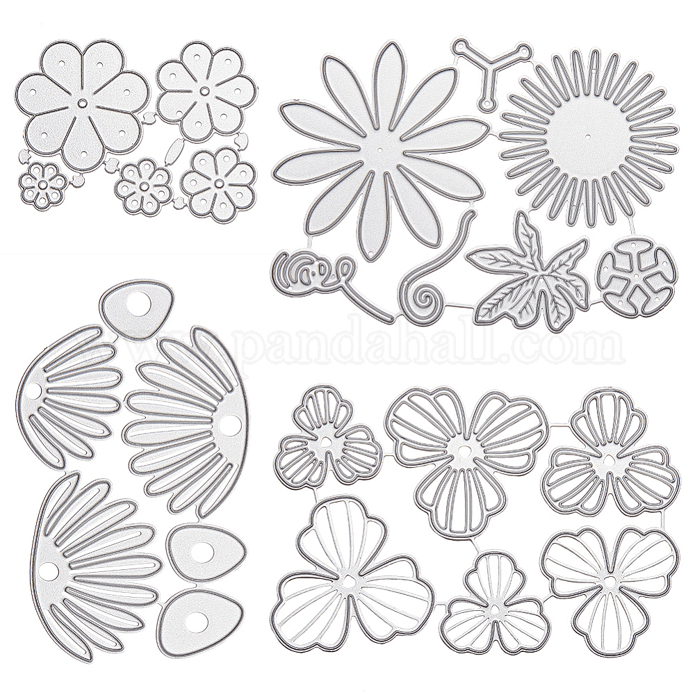 Pochoirs En Acier Carbone Pour Scrapbooking - 6 Motifs Poissons, Effet 3D, Pour Cartes Et Albums