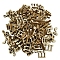 Unfinished Wood Cutouts, Painting Supplies, Musical Note, BurlyWood, about 50pcs/bag