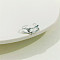 Brass Cuff Toe Rings, Silver, Dolphin, Inner Diameter: Adjustable