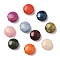 Platisc Acrylic Beads, Faceted, Flat Round, 11x6.5mm, Hole: 2mm