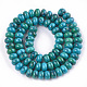 Perles synthétiques chrysocolla brins TURQ-T002-01A-2