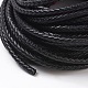 Плетеный кожаный шнур WL-F009-B02-5mm-2