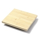 Soportes de exhibición de aretes de madera rectangulares de 12 ranura EDIS-R027-04G-2