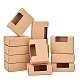 Kraft Paper Box CON-WH0073-44-4