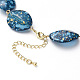 Bracelets & boucles d'oreilles & colliers ensembles de bijoux SJEW-JS01047-11