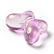Perles en verre transparentes X-GLAA-F115-01-4