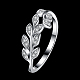 Moda 925 esterlina anillos de plata RJEW-BB18889-8-2