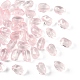 50 Stück transparente Glasperlen&nbsp;GLAA-YW0004-83E-1