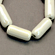 Handmade pearlized Porzellan Perlen PORC-R070-15-1