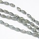 Electroplate Crystal Glass Rice Beads Strands EGLA-F042-A10-2