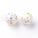 Rociar perlas de resina pintadas RESI-Q182-23-1
