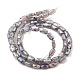 Imitation Jade Glass Beads Strands GLAA-P058-04A-02-2