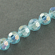 Electroplate Glass Beads Strands EGLA-R016-10mm-M-3