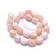 Chapelets de perles en morganite naturelle G-O170-23-2
