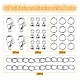 Набор для изготовления концевых цепочек своими руками DIY-YW0005-55P-2