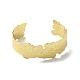 Manschettenarmbänder aus Messing mit Zahnstangenbeschichtung BJEW-A137-06G-1