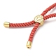 Изготовление браслетов из хлопка KK-F758-03-05-G-3