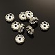 Brass Rhinestone Spacer Beads X-RB-A014-L10mm-01S-1
