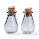 Adorno de botellas de corcho de vidrio AJEW-O032-02B-1