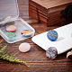 Sunnyclue 6шт 6 стиля кабошоны из натуральных смешанных драгоценных камней G-SC0001-72-4
