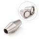 304 Stainless Steel Magnetic Clasps X-STAS-K006-05C-4mm-1