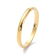 2mm Polished Plain Dome Finger Ring for Girl Women RJEW-C012-05F-G-3