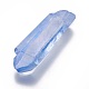 Plaquer des perles de cristal de quartz naturel KK-F757-G06-2