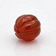 Natural Agate Round Melon Beads G-O027-10mm-11-2