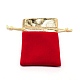 Rechteckige Samt Schmuckbeutel Taschen&nbsp;TP-WH0012-01A-01-1
