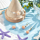 Benecreat 4 pièces perles artisanales d'eau douce naturelles PEAR-BC0001-04-5
