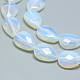 Chapelets de perles d'opalite G-R406-18x25-12-1