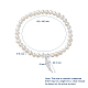 Natural Freshwater Pearl Beads Stretch Bracelets BJEW-JB04863-04-6