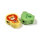 木製磁気釣りゲーム  モンテッソーリのおもちゃ  幼児向けの認知ゲーム  教育就学前ビーズおもちゃギフト  海の動物  32~49x31~52x14mm AJEW-D066-01E-2