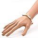 Bracelet extensible de perles de disque pour les femmes adolescentes BJEW-JB06985-5