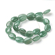 Natural Green Aventurine Beads Strands G-G731-16-18x13mm-2