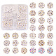 Cheriswelry 1180 pz 30 perline acriliche opache in stile SACR-CW0001-09-2