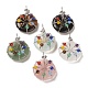 Natural & Synthetic Gemstone Pendants G-A031-01P-2