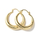 Brass Hoop Earrings for Woman EJEW-F314-01G-1