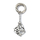 304 Stainless Steel Pouch Keychains HJEW-JM01301-01-1