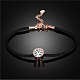 Eco-Friendly Electroplate Brass Cord Bracelets BJEW-AA00081-05B-2