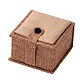 Rechteckige kunststoff sackleinenringe boxen OBOX-N009-03-1